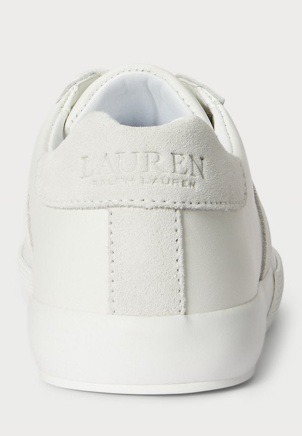 Lauren Ralph Lauren BRAYLEE LEATHER & SUEDE SNEAKER