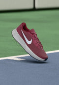 Nike Performance VAPOR LITE 3 - Multicourt tennis shoes - pink smoke/white/vast grey/black