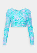 SEA SKIN LONG SLEEVE CROP SUNVEST Media 1