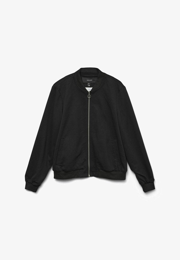 Vero Moda VMHARUKI Light - Zip-up sweatshirt - black