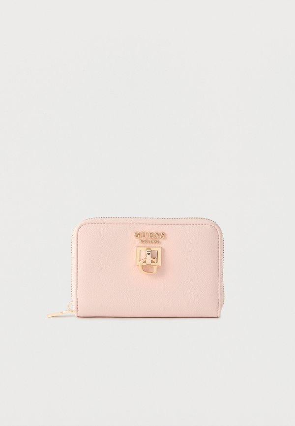 Guess BIANCA MEDIUM ZIP AROUND - Wallet - light rose