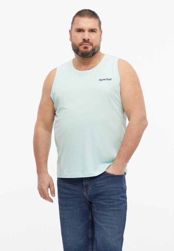 s.Oliver T-SHIRT - Top - azurblau