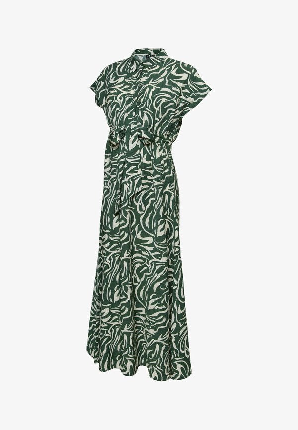 Vero Moda VMMJOSIE Maternity - Shirt dress - dark green