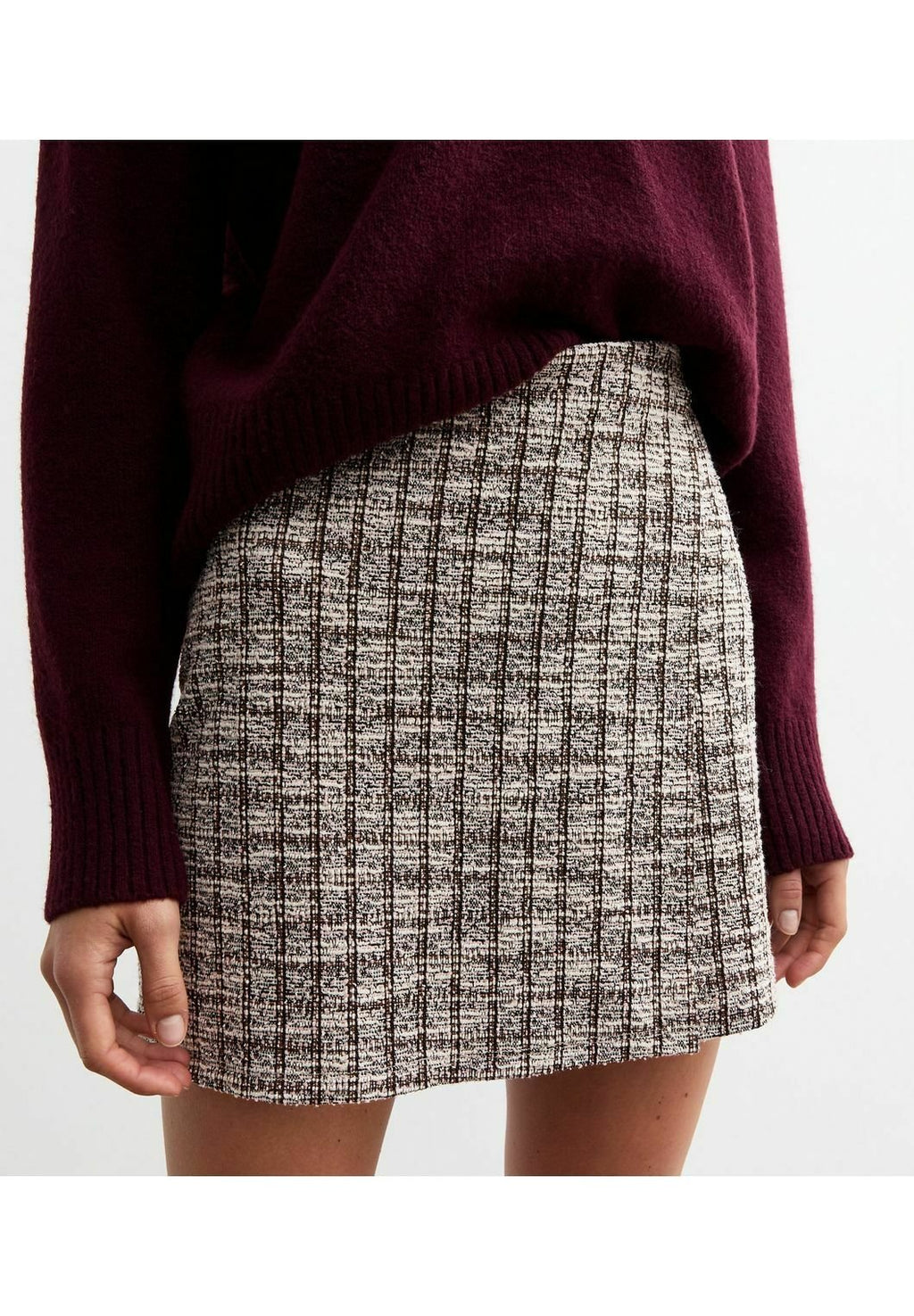 New Look CHECK PATTERN MINI WRAP