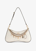 Guess LIBBY SCHULTER - Handbag - creme