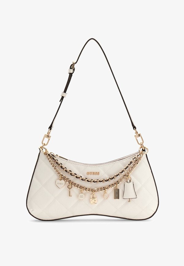 Guess LIBBY SCHULTER - Handbag - creme