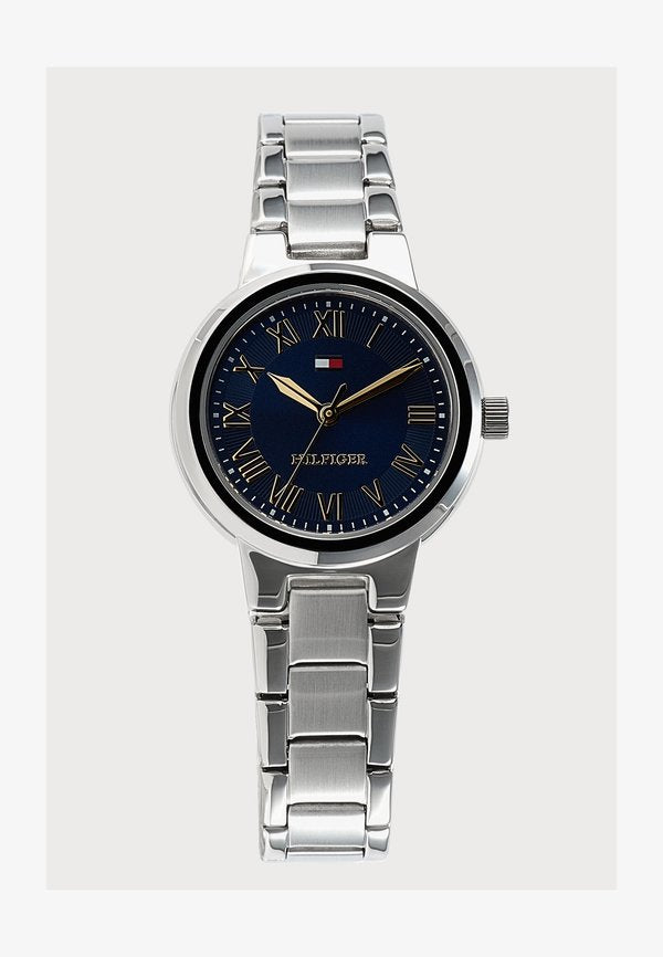 Tommy Hilfiger BECCA - Watch - silver-coloured/blue