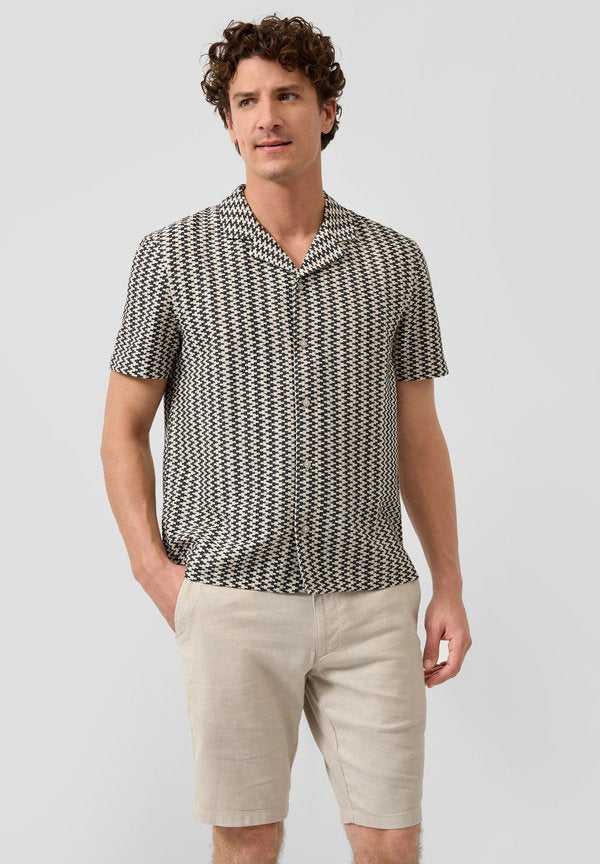 s.Oliver BERMUDA PHOENIX - Shorts - helles beige