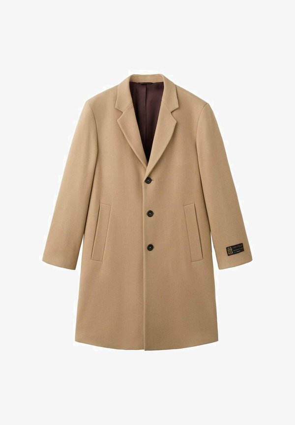 Mango Classic coat - medium brown