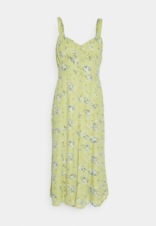 Abercrombie & Fitch BUTTON THROUGH SLIM MIDI