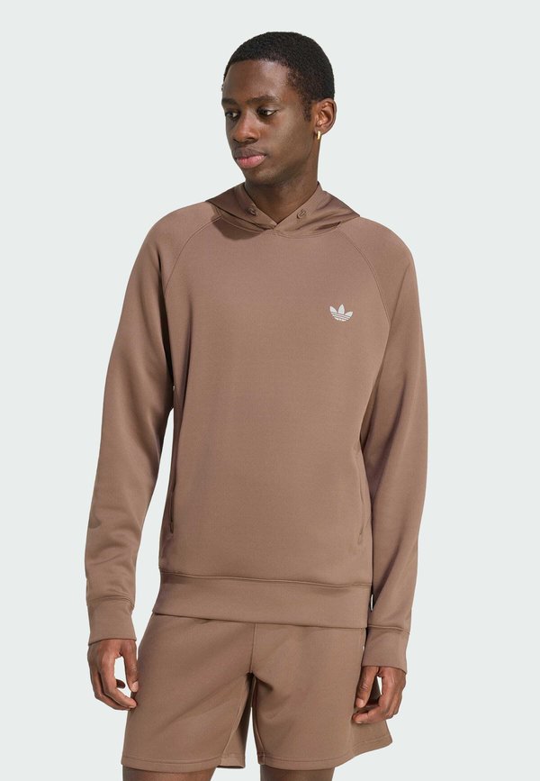adidas Originals ADIDAS ORIGINALS TREFOIL ESSENTIALS SPACER HOODIE - Hoodie - earth strata