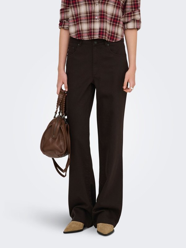 ONLY Wide-leg ONLJUICY-SOFT Wide Leg Fit - Wide Leg - black coffee