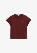 s.Oliver T-SHIRT - Print T-shirt - rot