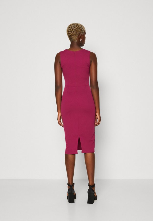 WAL G. JAYDE CURVE NECK MIDI
