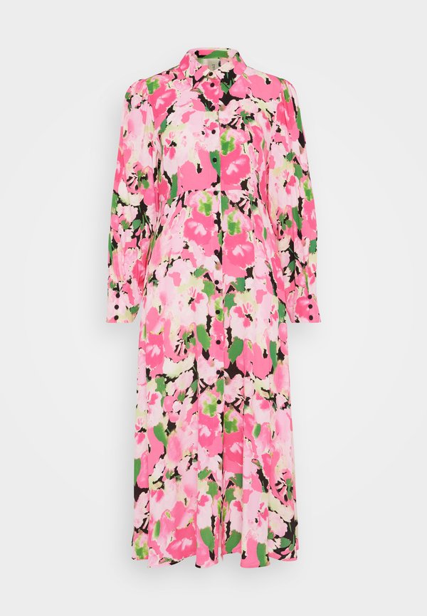 YAS Petite YASVIOLO LONG SHIRT DRESS