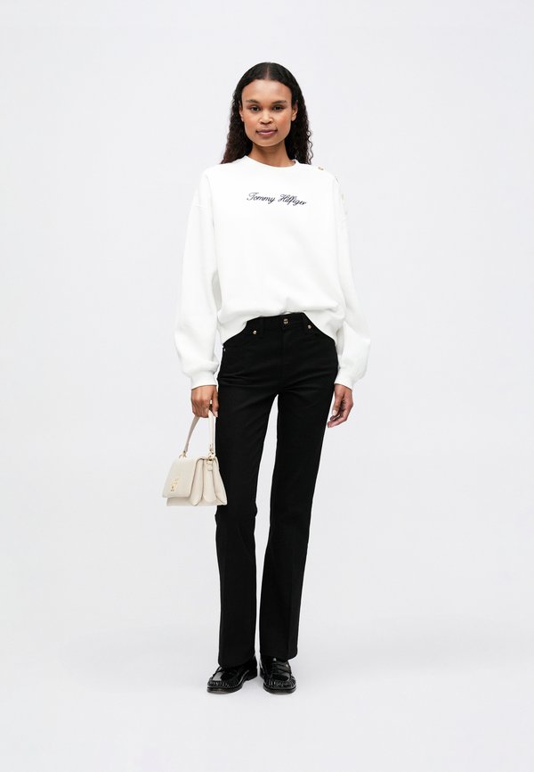 Tommy Hilfiger MID RISE BOOTCUT BLACK JEANS