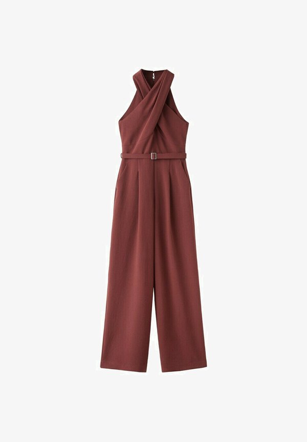 Mango Jumpsuit - bordeaux