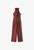 Mango Jumpsuit - bordeaux