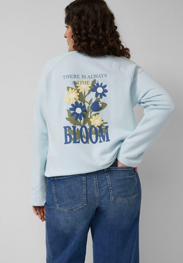 s.Oliver SWEATSHIRT - Long sleeved top - arktisblau