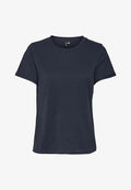 Vero Moda VMPAULA SS NOOS - Basic T-shirt - navy blazer