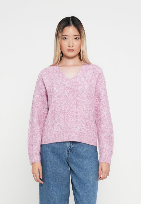 VILA VIEMMELIE V NECK PULLOVER
