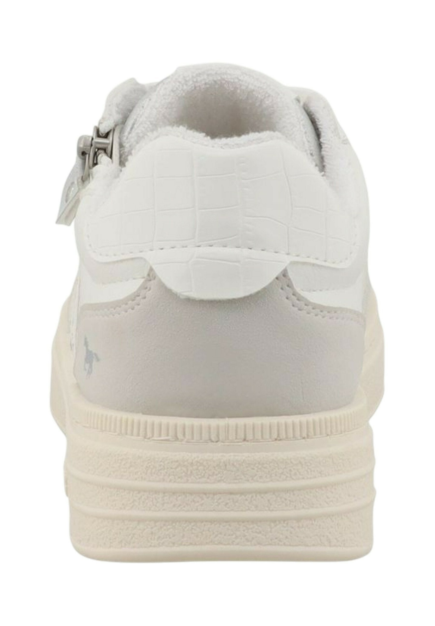 Mustang DAMEN LOW SNEAKER LOW TOP 26M0592002 WEISS 00170 WHITE-SILVER