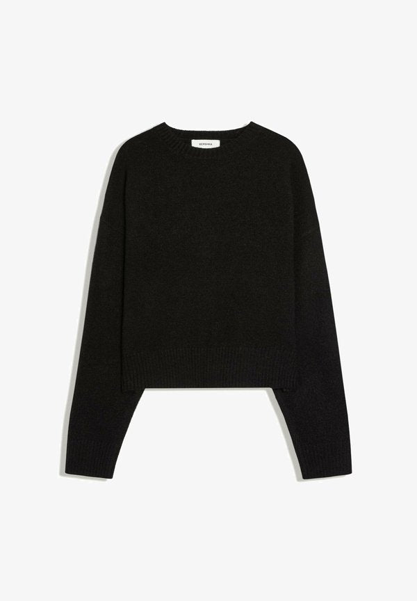 Bershka CREW NECK-JUMPER - Jumper - black