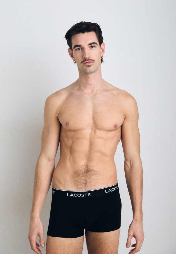 Lacoste COURTS 3 PACK - Trunks - black