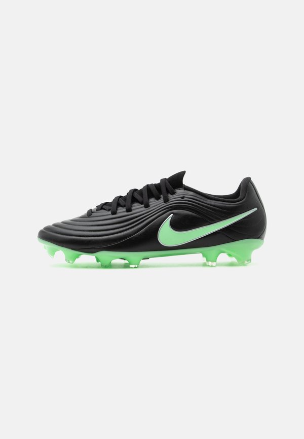 Nike Performance TIEMPO MAESTRO ACADEMY FG/MG UNISEX - Football boots artificial grass - black/illusion green