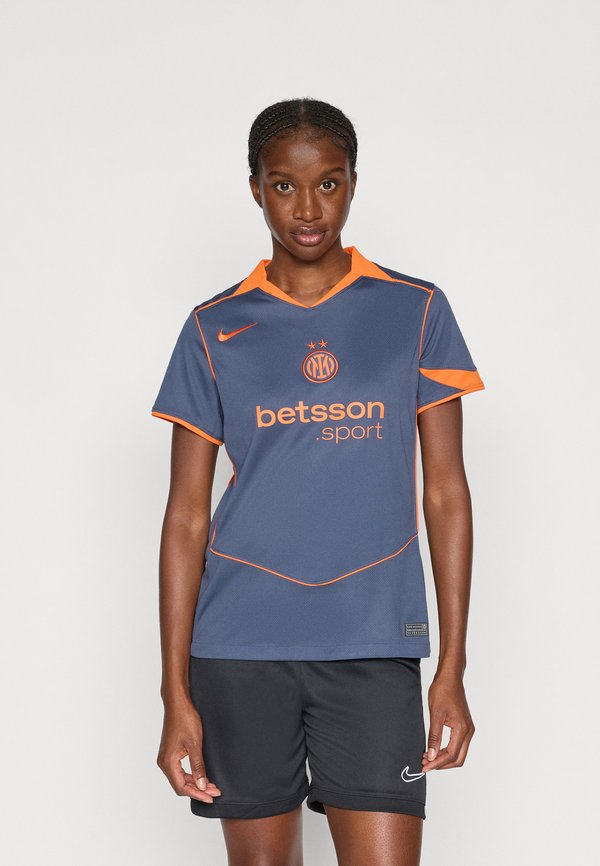 Nike Performance INTER - Club wear - thunder blue/safety orange