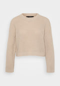 Vero Moda Petite VMSALLY O NECK  - Jumper - silver mink