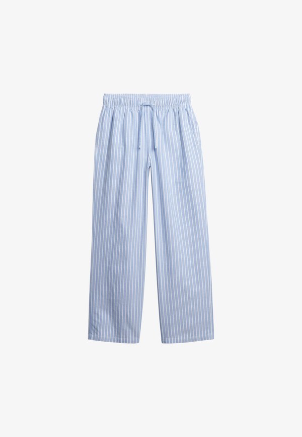 Superdry & Co Trousers - broker blue stripe