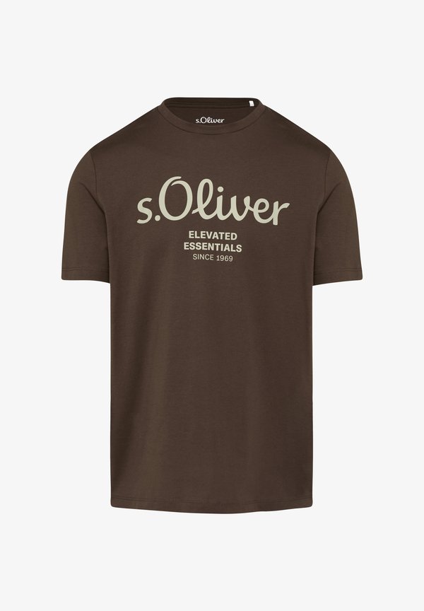 s.Oliver Print T-shirt - flieder
