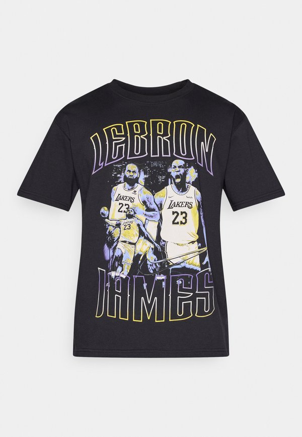 Nike Performance LOS ANGELES LAKERS LEBRON JAMES TEE - Club wear - black