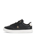 TH MONOGRAM LEATHER COURT TRAINERS Media 1
