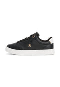 Tommy Hilfiger TH MONOGRAM LEATHER COURT TRAINERS