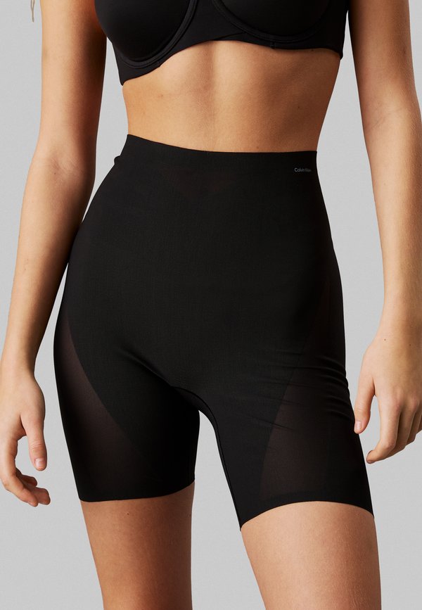 Calvin Klein Underwear SHAPEWEAR-SCULPT FIRM THIGH SLIMMER SHORT - STAY PUT MESH
