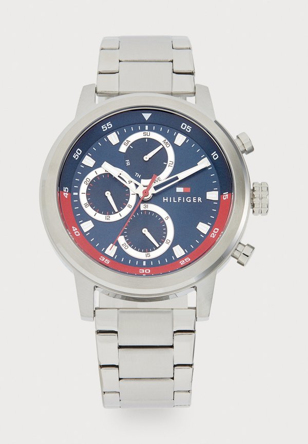 Tommy Hilfiger ROCKY - Watch - silver-coloured/blue