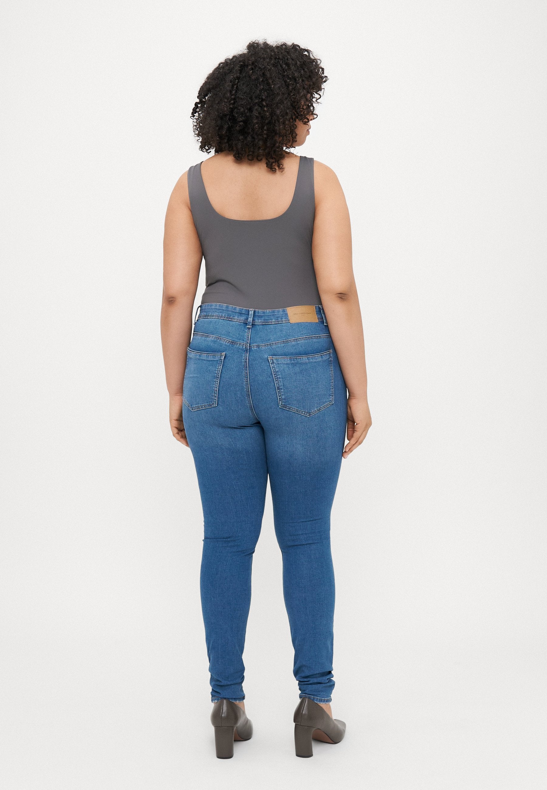 Skinny fit CARSALLY Mid waist Media 4