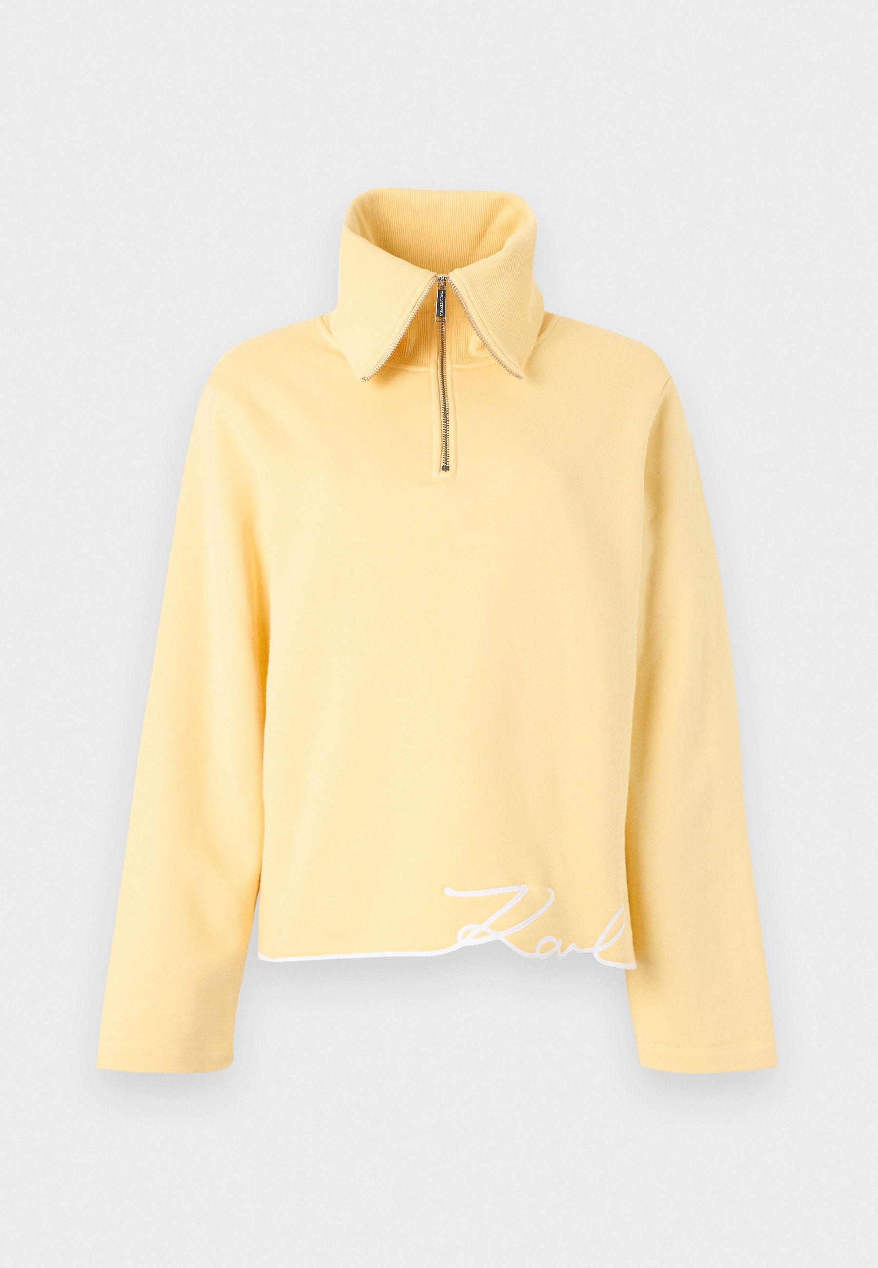 SIGNATURE HEM HALF ZIP UP Media 1