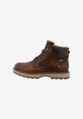 TOM TAILOR Lace-up ankle boots - rust