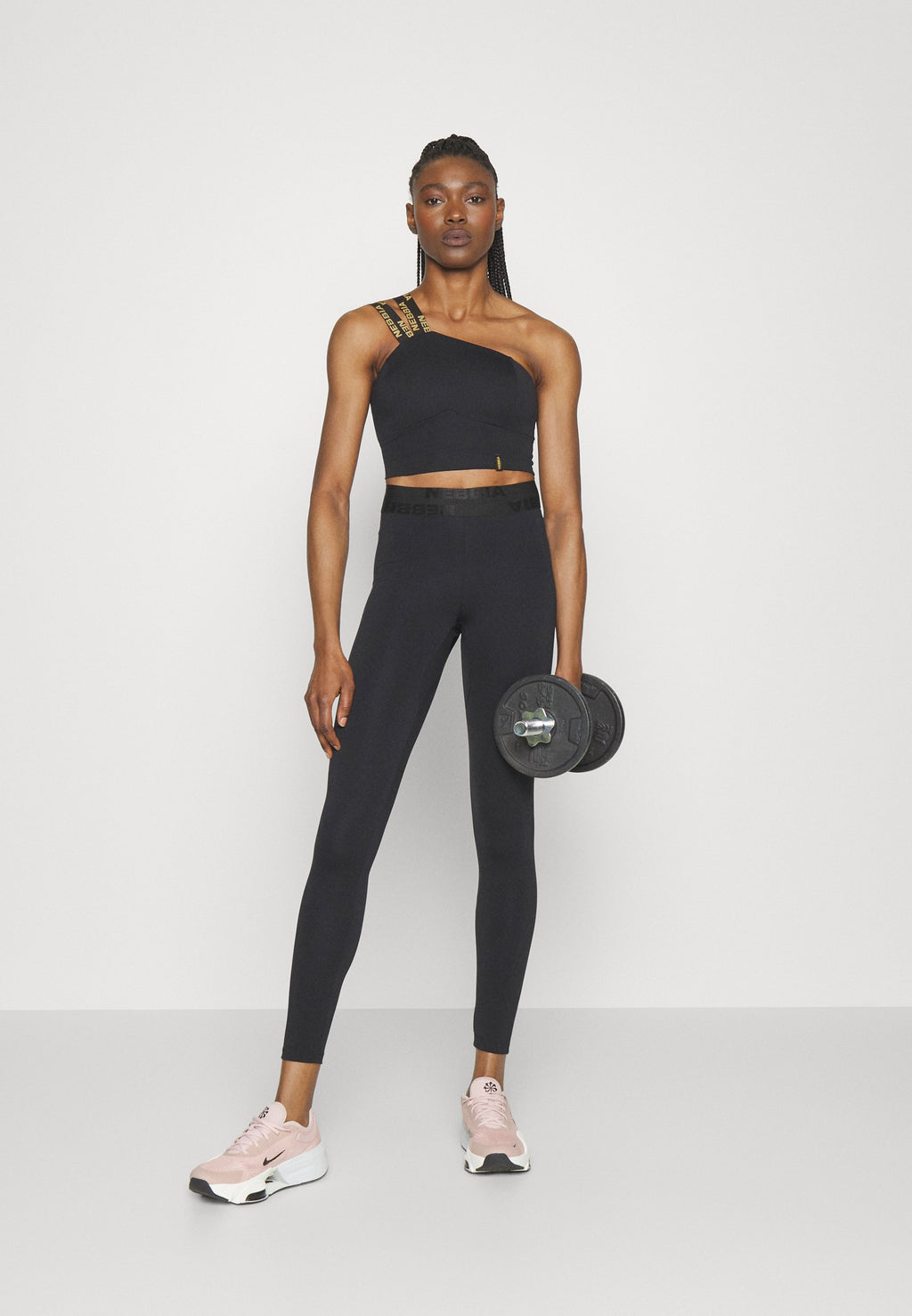 Nebbia NEBBIA WOMENS HIGH SUPPORT SPORTS BRA INTENSE ASYMMETRIC