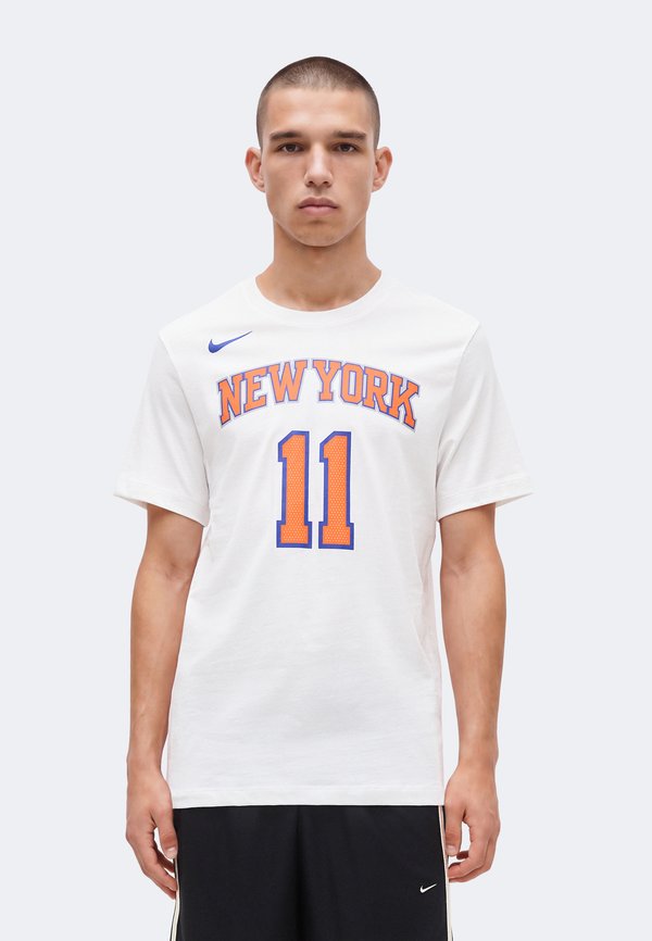 Nike Performance NEW YORK KNICKS TEE JALEN BRUNSON - Club wear - white