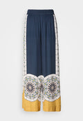 PANTS ELASTIC WAISTBAND WIDE LEG PRINTED Media 1