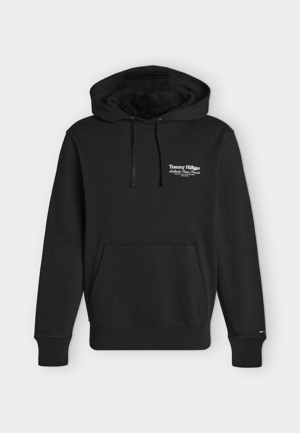 Tommy Hilfiger NAUTICAL BACK GRAPHIC HOODY - NAUTICAL HERITAGE - Hoodie - black