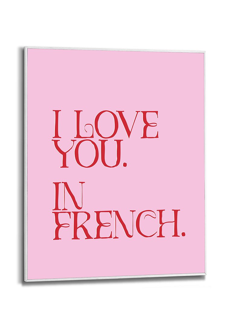 Orange Wallz LOVE YOU IN FRENCH