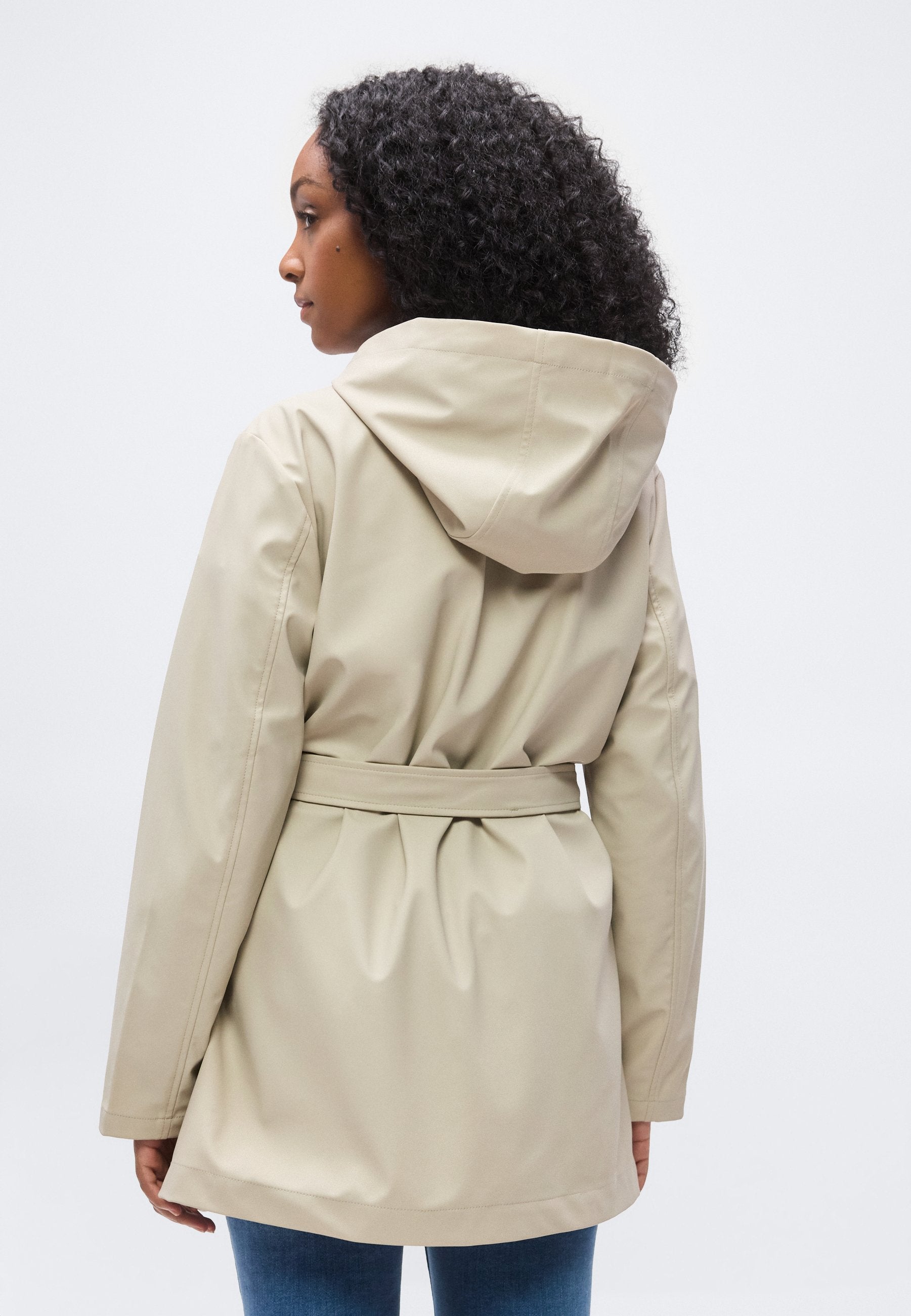 ONLELISA BELTED RAIN COAT Media 4