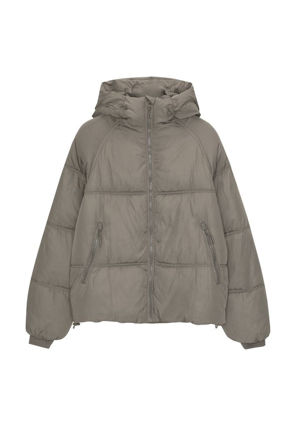 PULL&BEAR HOODED PUFFER