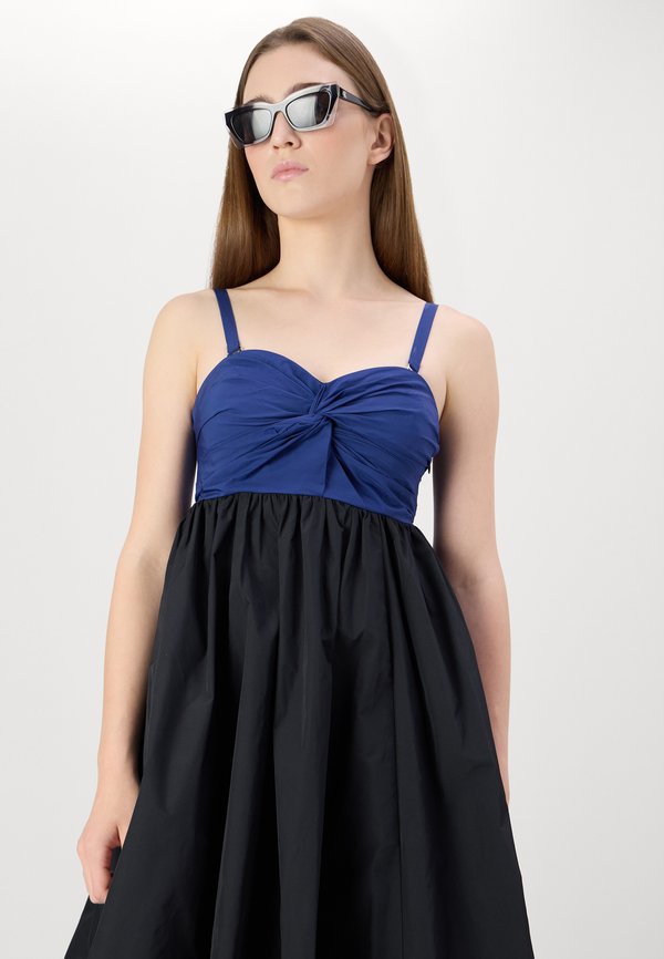 kate spade new york STRAPLESS BODICE COLOR-BLOCK DRESS