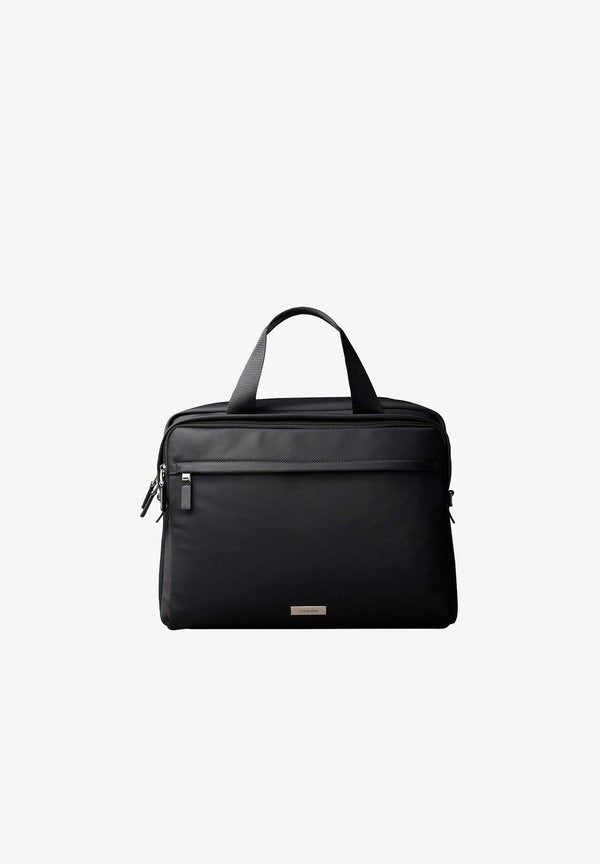 Calvin Klein CALVIN KLEIN WATER-REPELLENT COMMUTER LAPTOP BAG - Laptop bag - black